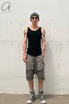 BORIS BIDJAN SABERI Shorts SS22 P8.1 F0406C Charcoal